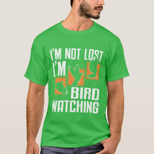 Bird Watching Cute Bird Lover funny retro T-Shirt