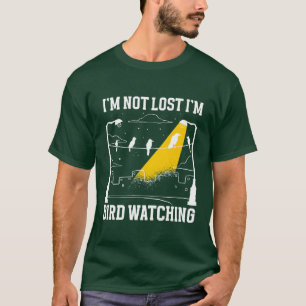 Bird Watching Cute Bird Lover girl T-Shirt