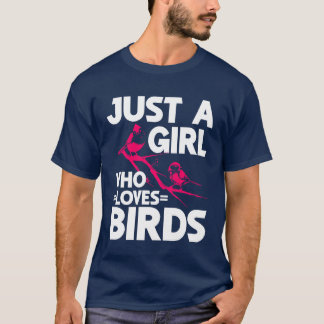 Bird Watching Cute Bird Lover vintage gift T-Shirt