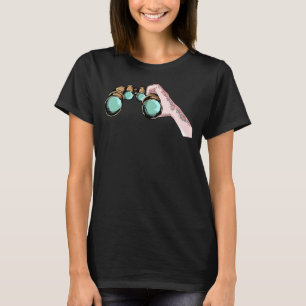 Bird Watching  Ornithologist Binoculars  Bird Watc T-Shirt