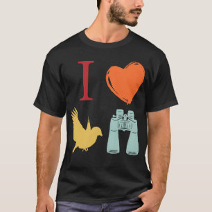 Bird Watching Ornithology family girl T-Shirt