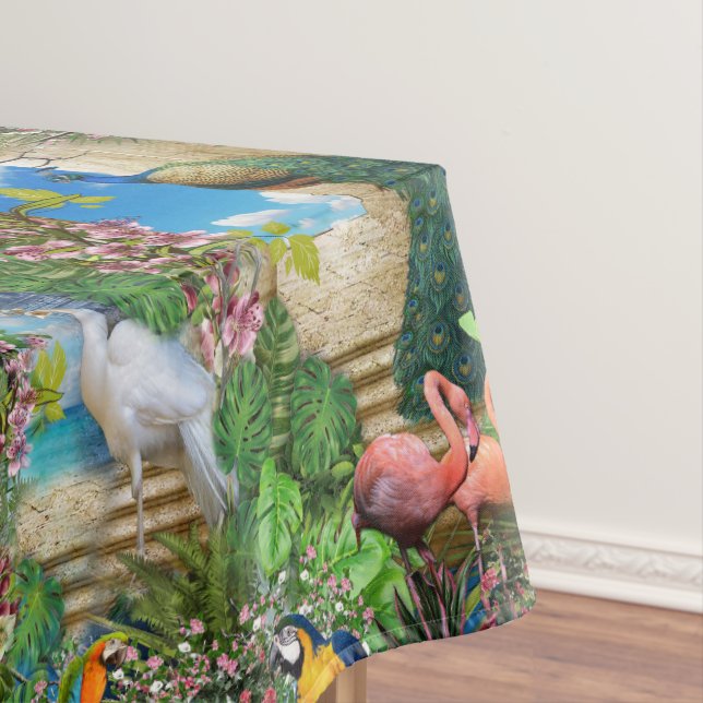 Bird Watching Paradise Tablecloth (In Situ)