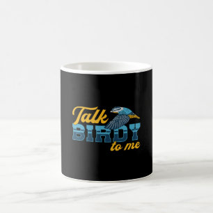 Bird Watching Retro Talk Birdy To Me Bird Watcher Coffee Mug