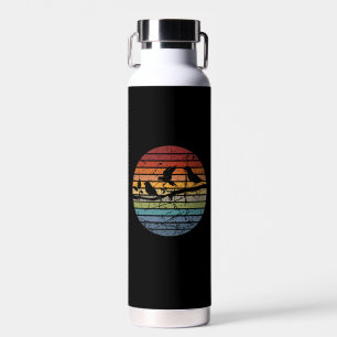 Bird Watching Retro Water Bottle
