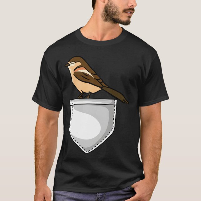 Bird Watching Songbird Ornithologist Camping retro T-Shirt (Front)