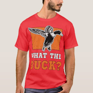 Bird Watching What he Duck Vintage Bird Watcher T-Shirt