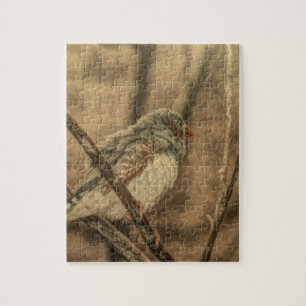 bird watching wilderness tree branches wild bird jigsaw puzzle