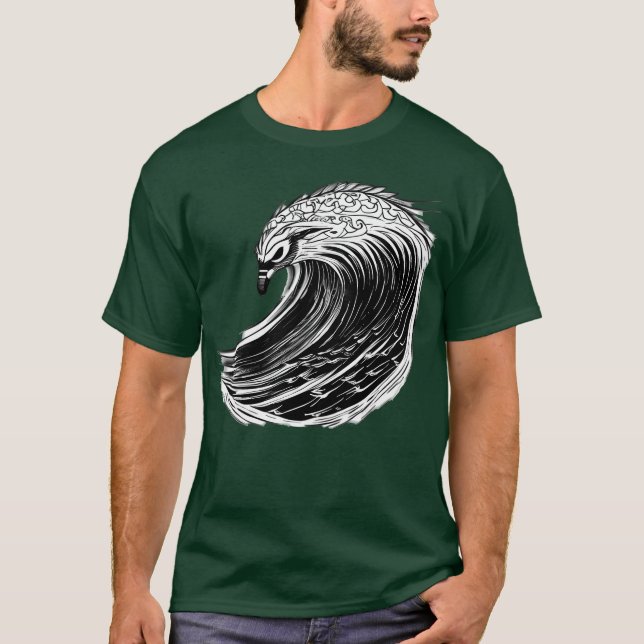 Bird Wave friend T-Shirt (Front)