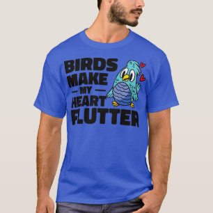 Bird Wildlife Birdwatcher Binoculars Bird T-Shirt