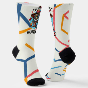 Bird with a Twist Socks