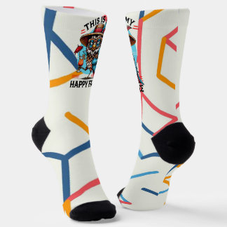 Bird with a Twist Socks