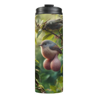 Bird with balls thermal tumbler