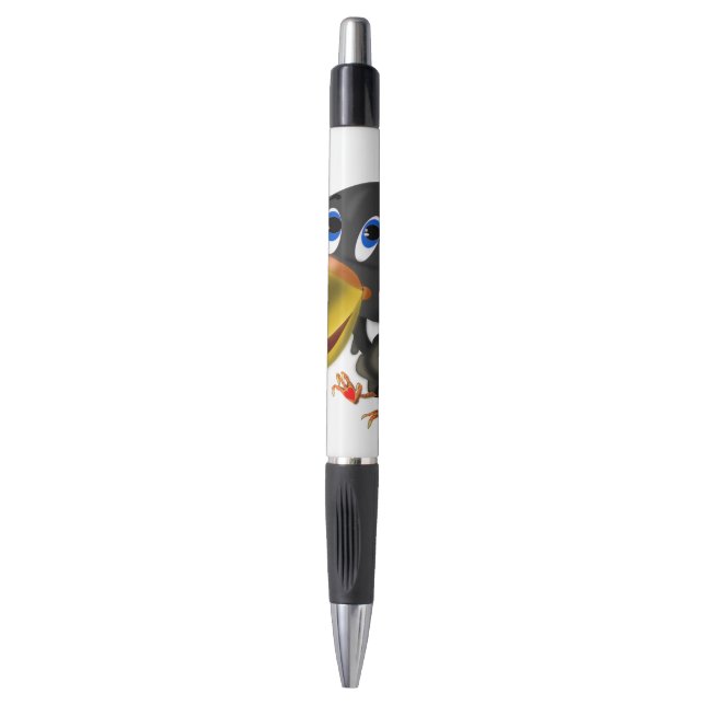 Bird with Heart Gift Funny Pen (Front Vertical)