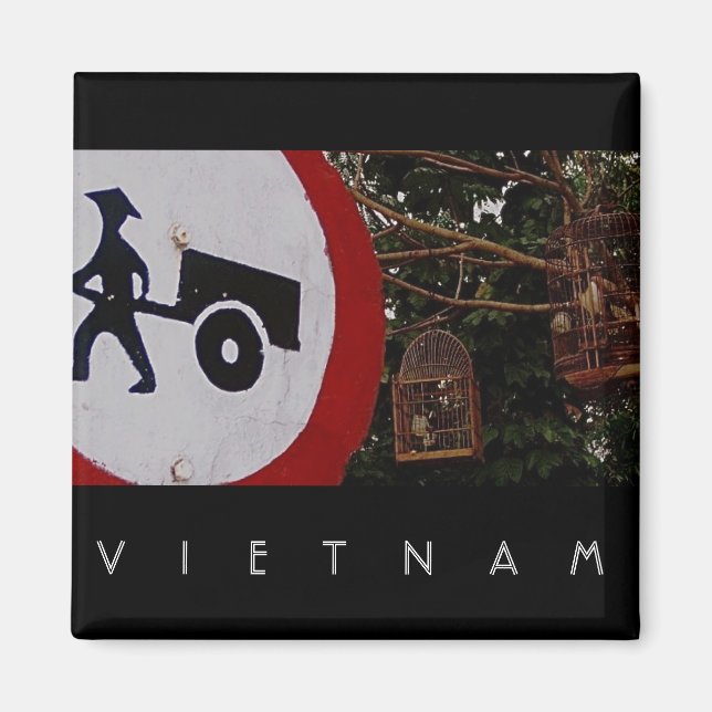 Birdcages Magnet (Front)