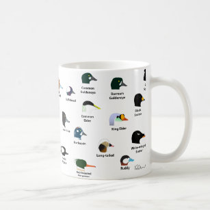 BIRDFACE Duck Mug (with labels)