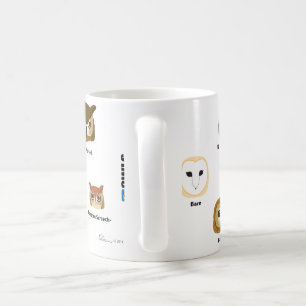BirdFace Owl Mug (with labels)