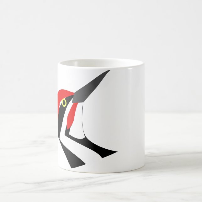 BirdFace Pileated Mug (Center)