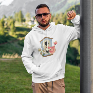 Birdhouse and Bird Hoodie