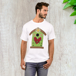 Birdhouse and Daisies T-Shirt
