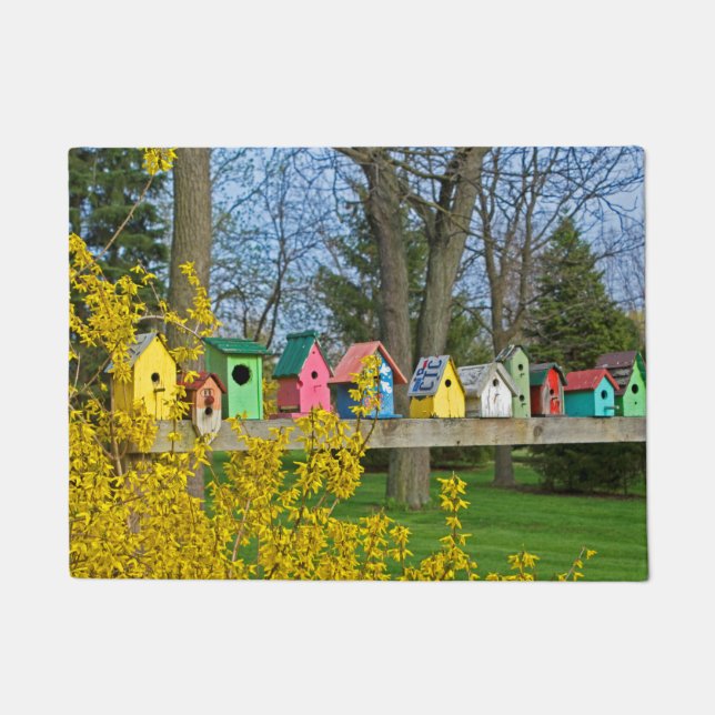 Birdhouse Boulevard  Doormat (Front)