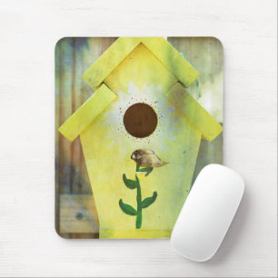Birdhouse by Shirley Taylor Mouse Pad