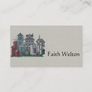 Birdhouse Collection Business Card
