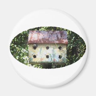 Birdhouse Edited Magnet