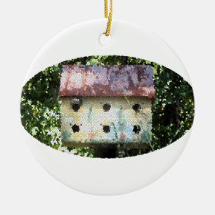 Birdhouse Edited Ornament