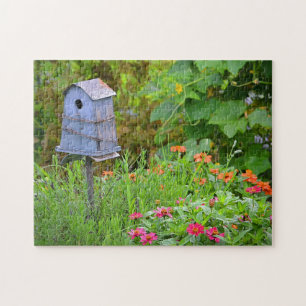 Birdhouse In Garden Puzzle