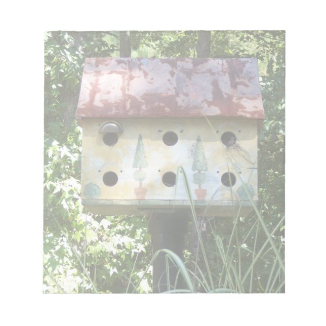 Birdhouse Notepad (Front)