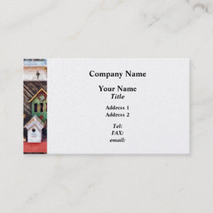 Birdhouses for Sale Business Card