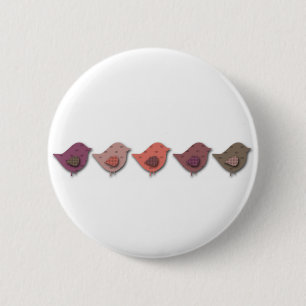 BIRDIE 6 CM ROUND BADGE