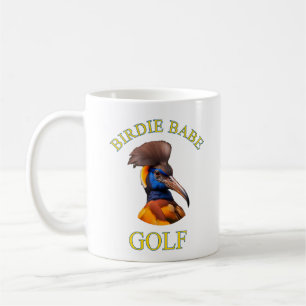 Birdie Babe Golfer's  Coffee Mug