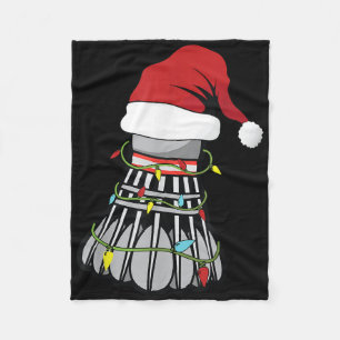 Birdie Badminton Shuttle S  Fleece Blanket