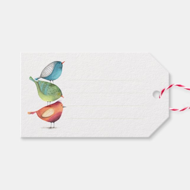 Birdie Gift Tags (Front (Horizontal))