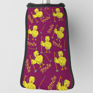 Birdie Golfer Chick Golf Head Cover
