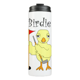 Birdie Golfer Chick Thermal Tumbler