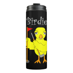Birdie Golfer Chick Thermal Tumbler