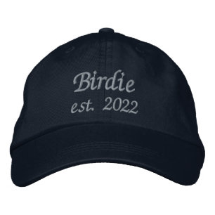 Birdie Hat - Baby Blue Stitching