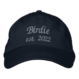 Birdie Hat - Baby Blue Stitching