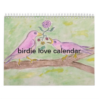 birdie love calendar