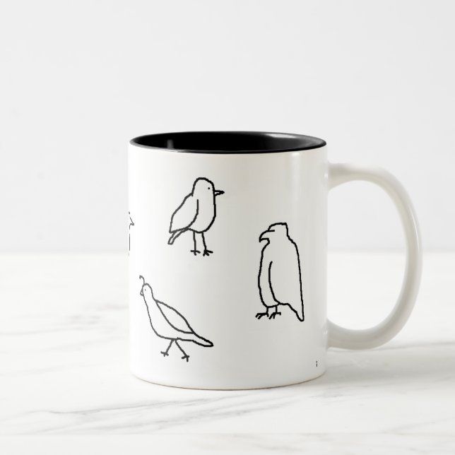 Birdie Mug (Right)