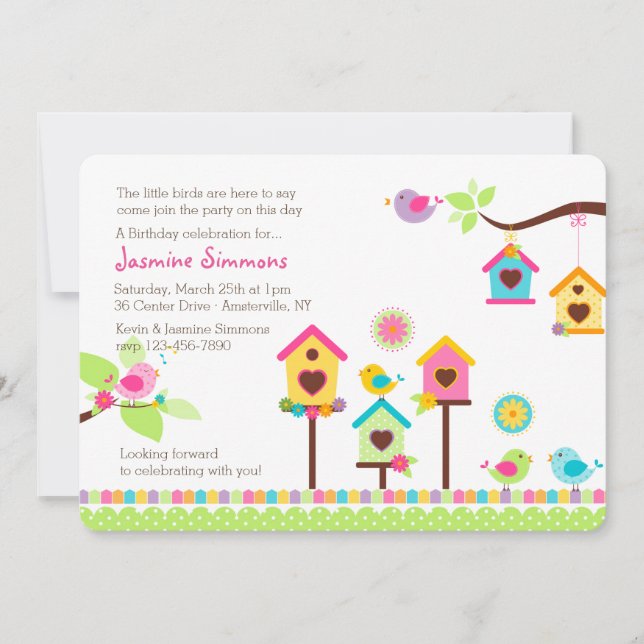 Birdie Neighbourhood Invitation (Front)