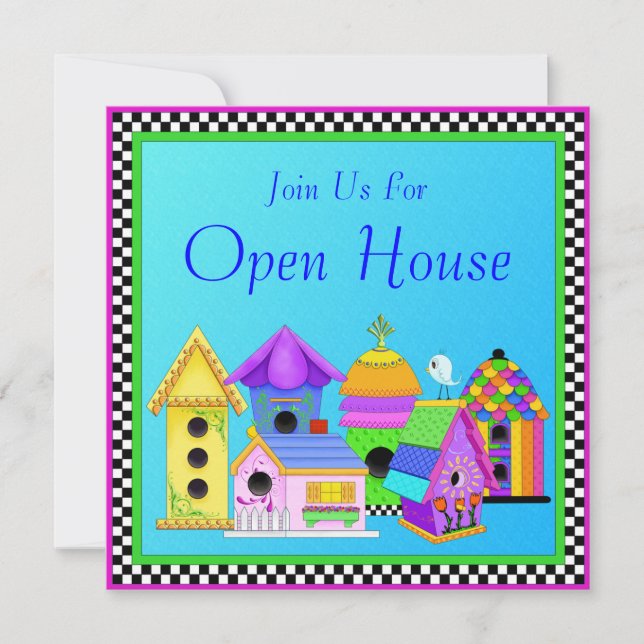 Birdie Village Open House Invitation (Front)