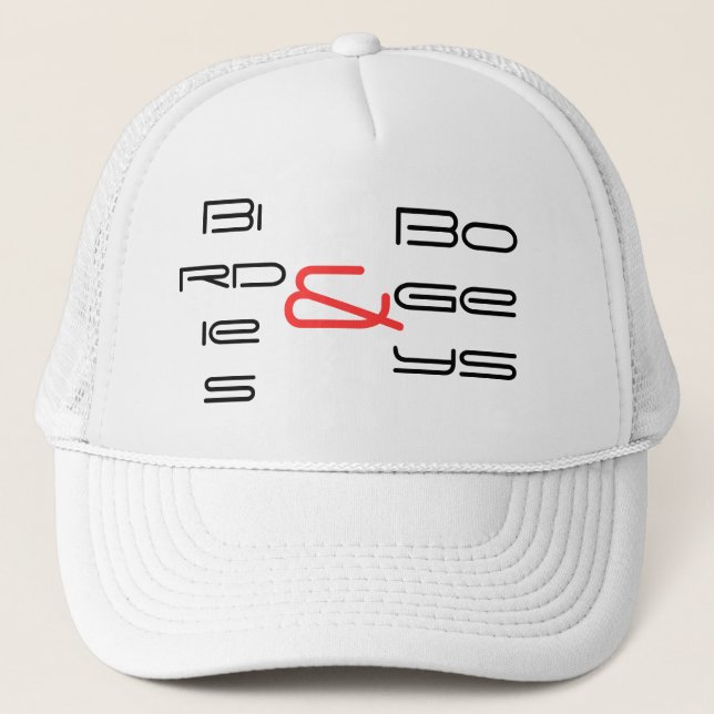 Birdies, &, Bogeys Trucker Hat (Front)