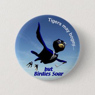 Birdies Soar 6 Cm Round Badge