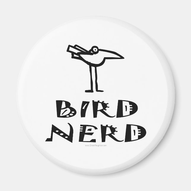 Birding, Birdwatching, Ornithology Magnet (Front)