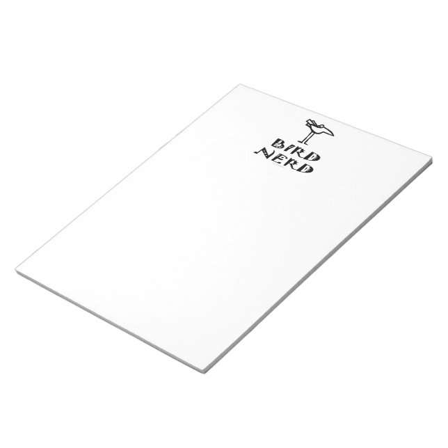 Birding, Birdwatching, Ornithology Notepad (Angled)