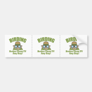 Birding Bumper Sticker