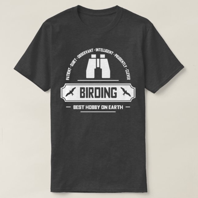 Birding Characteristics  T-Shirt (Design Front)
